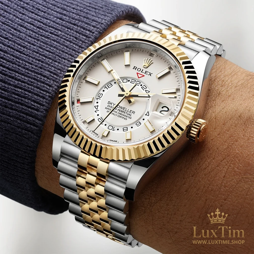 Rolex Sky-Dweller Montre Automatique 42 mm 336933 Cadran Blanc