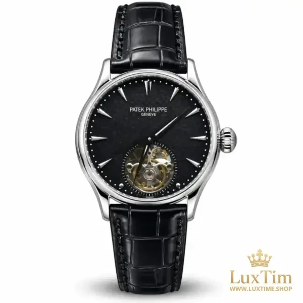 Patek Philippe Tourbillon Montre Cadran Noir