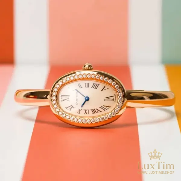 Cartier Baignoire Serti de Pierres