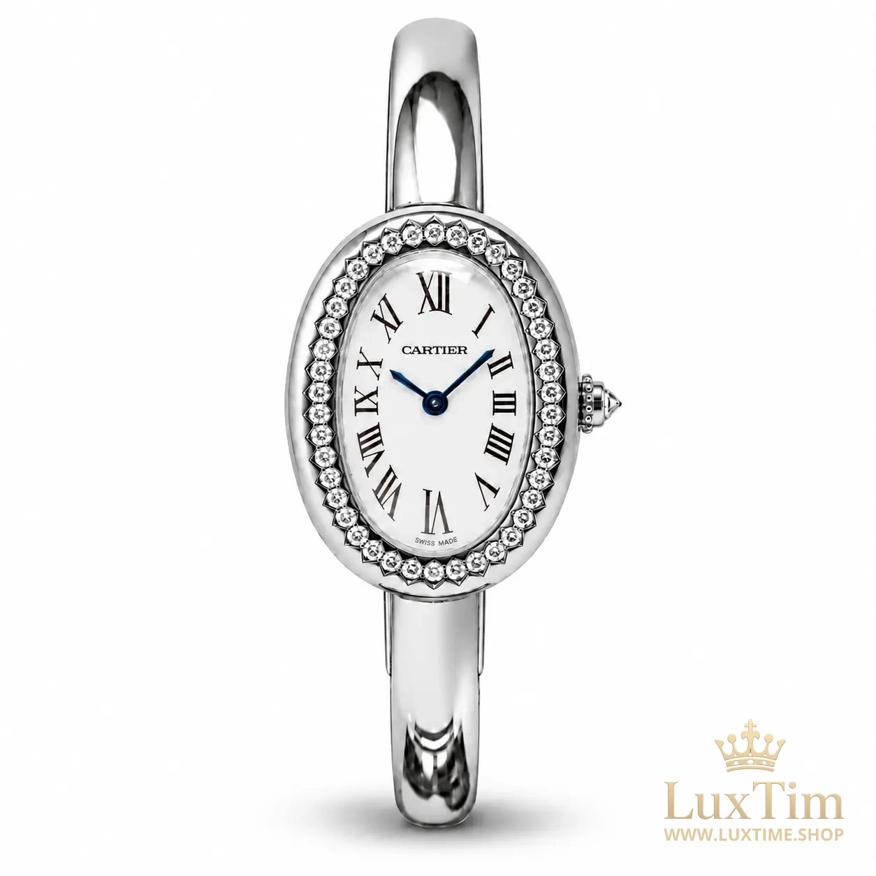 Cartier Baignoire Serti de Pierres