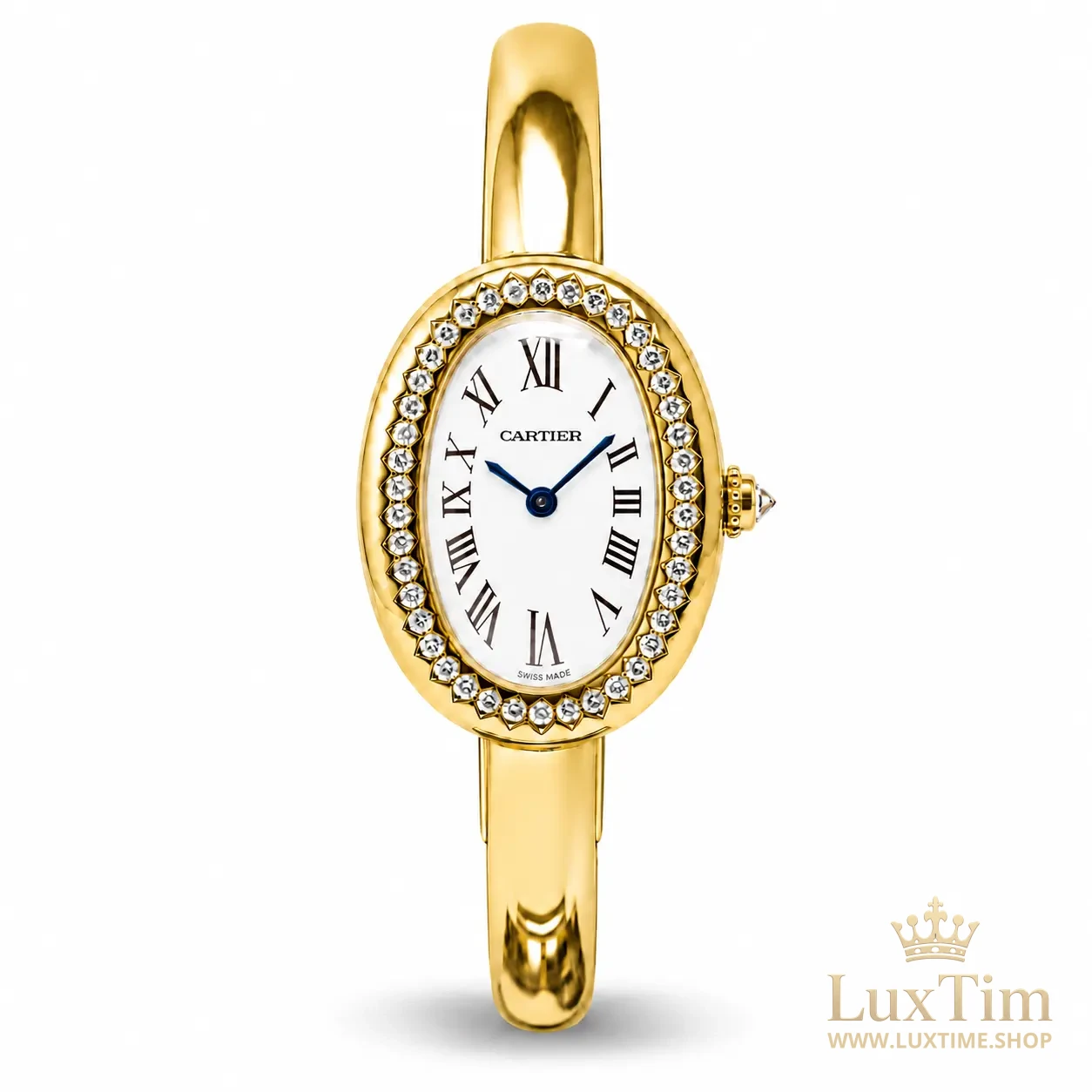 Cartier Baignoire Serti de Pierres