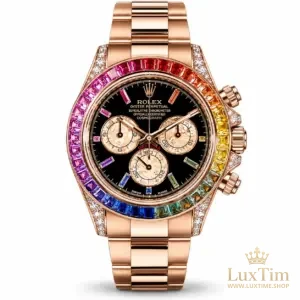 Rolex Daytona 116595RBOW Rainbow, cadran pavé